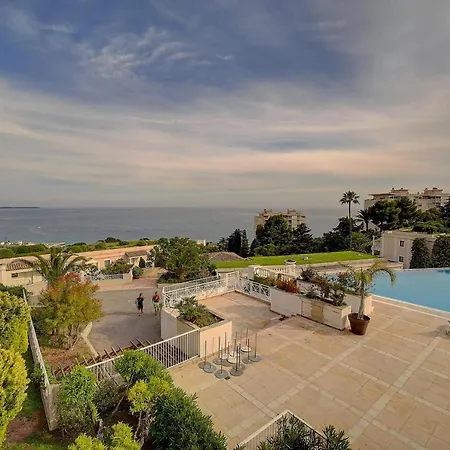 Appartement Upstays Sea View Terrace Pool 37m2 Cannes