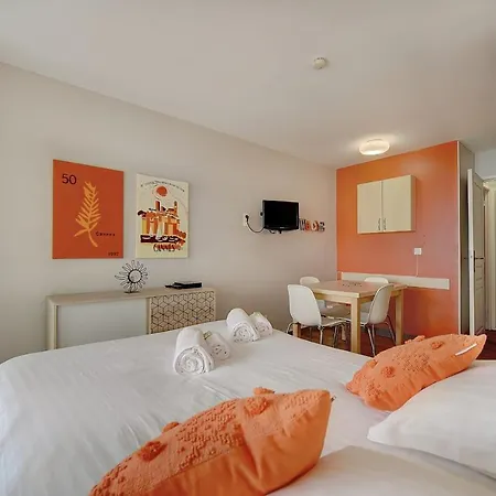 Immogroom - 2 Sea View - Swimming Pool - Terrace - Parking - Ac Apartment Cannes